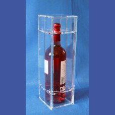 CAJA BOTELLA Para exposición de botella de 78 mm de diámetro<br>Medidas: 335 x 98 x 113 mm<br>G